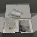 Modern Double Glass Wall Sconce Light Black Finished, Industrial 2-Lights Bathroom Vanity Lighting for Bedroom Living Room Dining Room Hallway