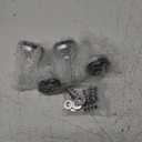 Split Air Conditioner Shock Pad Vibration Isolator MountsHeavy Duty Leveling feetLeg Leveler 1.97" Dia Base,Adjustable Leveling feet M8 Thread, 1300 Lb Capacity for Workbench, Machine4 Pack