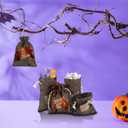 12 Pcs Halloween Burlap Treat Bags Trick or Treat Burlap Sack 3.9 x 5.9 Inch Small Gift Goodie Candy Pouches with Drawstring for Kids Halloween Party Favor Costume Cosplay Decoration Supplies