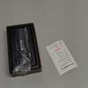 Scotte Plasma Windproof arc Lighter Electric Lighter and LED Flashlight - 2 in 1 (Black)/5-in-1 Magnesium Fire Starter for Emergency Survival Kits, Camping, Hiking, All-Weather Magnesium Ferro Rod