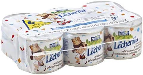 Nestle La Lecherita Lowfat Sweetened Condensed Milk, 3.5 Ounce (Pack of 6)