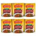 Tasty Bite Organic 3 Bean Madras Lentils, 10 Ounce, Pack of 6, Simmered With Tomato & Spices, Ready to Eat, Microwavable (EXP 12/31/26)