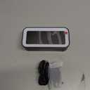 Colorful Nightlight LED Digital Alarm Clock with Super Loud Dual alarm, Weekday mode, Snooze, Dimmer, USB Charging Port for Livingroom, Bedroom, Bedside, Heavy Sleeper, Adult, Kid, Teens, gift, Black