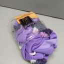 PUPTECK Dog Hoodie Puppy Sweatshirt Warm Dog Sweater Winter Clothes Cold Weather Coats for Small Medium Large Dogs, Purple, M