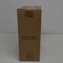 novelinks 8 oz Clear Plastic Jars with Screw-On Lids - BPA-Free Refillable Storage Containers for Slime, Spices, Crafts, Kitchen & Home Organization (32 Pack,Silver)