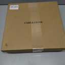 Women's High Heel Sandals Open Toe Ankle Tie Dressy Heeled Sandals for Prom, Party, Evening Events, 3.93 Inch Comfortable Thin Block Heels (Gold, L)