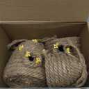 Jutom 3 Pcs Bee Hive Decor Honey Bee Tiered Tray Decor Summer Spring Honeybee Decorations Mini Jute Farmhouse Beehive for Kitchen Table Shelf Home Coffee Bar Themed Party(Vintage Color)