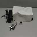 aooshine Medium Table Lamp with USB Ports - 3 Color Temperature Bedside Lamp for Bedroom, Pull Chain Control, USB A and C Ports, 2 AC Outlets, Bulb Included (17.4in)