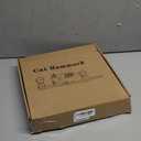 Foldable Cat Window Perch, Sturdy Cat Hammock with Strong Suction Cups for Large Cats, Cordless, Gradient Color Shiny Fabric, Cute Pet Seat Bed for Cats Indoor with Movable Toy Hooks (Large) (L (23.5'L x11.2'W x7.8'H))