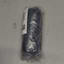 Herseas Women's Loop Straps Bikini Sets 2 Piece Shine Ribbed Swimsuits Ruched High Waisted Bathing Suits (Black), Small