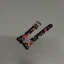 Moolia Compatible with Fitbit Versa 4/Versa 3/Sense 2/Sense Band for Women Slim Strap, Top Grain Genuine Thin Leather Replacement Wristband for Women for Versa 4/Versa 3 Watch Band, Black Pink