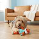 KONG Floppy Knots Rope and Plush Dog Toy, Fox, Medium/Large