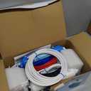 Geekpure 4 Stage Portable Aquarium Reverse Osmosis RO Drinking Water Filtration System 100 GPD - with DI Filter TDS Close to 0 ppm