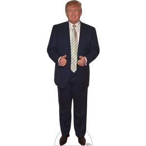 Cardboard People Donald Trump Life Size Cardboard Cutout Standup (One Size)