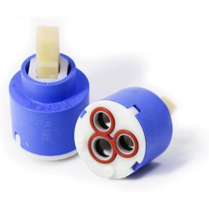 Kerox K35A Faucet Cartridge, Replacement Cartridge Compatible with La Torre, Gerber, Danze & Moen, Single Lever Shower Tub Repair, KN35A 35mm 1 3/8" Mixer Tap Cartridge Replacement (1 Pack)