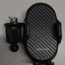 Miracase Phone Holders for Your Car with Metal Hook Clip, Air Vent Cell Phone Stand Car Mount, Universal Automobile Cradle for Garmin GPS Fit iPhone Android and All Smartphones, Dark Black (1 Pack)