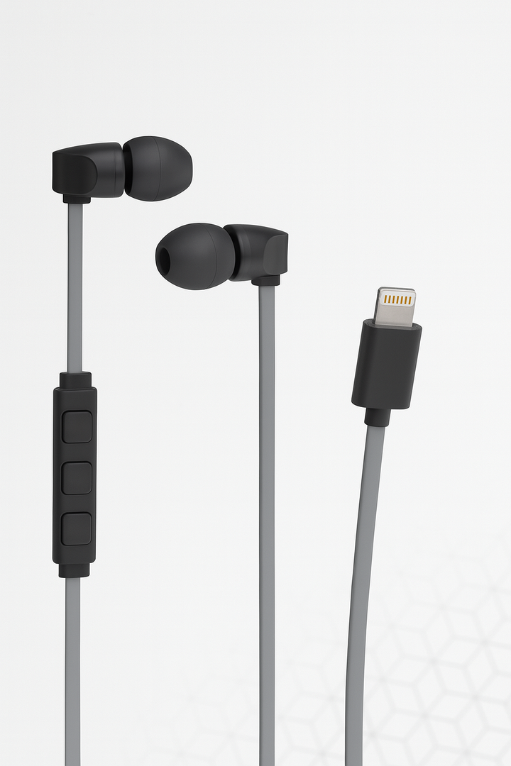 Acoustix Premium Sound Stereo Earbuds With Lightning Connector