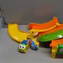 Marstone Toddler Toys for 1 2 Year Old Boys and Girls Gifts: Educational Elephant Slide with 4 Animal Car Toys for Baby 12-18 Months, First Birthday Gifts for Kids, Learning Push Truck Tracks Age 1-2