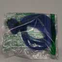 18 Inch High light Clip in Human Hair Extensions 100% Straight Clip on Party Highlights Colored Hair Extensions 6 Pieces/set (Blue)