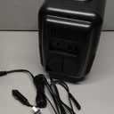 CROWNFUL Mini Fridge, 4 Liter/6 Can Portable Cooler and Warmer Personal Fridge for Skin Care, Cosmetics, Food,Great for Bedroom, Office, Car, Dorm, ETL Listed (Black)