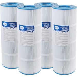 C-7483 Pool Filter Cartridge Replaces Hayward SwimClaer C3030, C3025, C3020, C580E, Compatible with Hayward CX580XRE, Pleatco PA81-PAK4, Filbur FC-1225 FC-6425, 4 Pack
