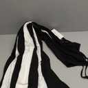 PRETTYGARDEN Spaghetti Strap Backless Spring Dresses for Women 2026 Flowy Maxi Dresses Sleeveless Wedding Guest Dress (Medium, Black White)