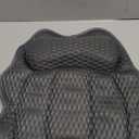 Bath Pillow for Tub, 4D Air Mesh Breathable Fabric, Soft Supportive Bathtub Cushion for Head Neck Back, Ergonomic Spa Pillow with Strong Suction Cups, Quick-Drying, Machine Washable (Gray)