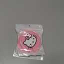 Cute Cup Holder Coasters Silicone Anti Slip Car Coasters, Cup Pads for Home Office, Universal Bling Crystal Rhinestone Car Interior Accessories Set of 2 (Pink)