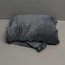 MIFXIN Corner Sofa Cover 1 Piece Velvet Stretch Corner Couch Cover for Sectional Recliner Sofa Slipcover Reclining L Shape Sofa Couch Additional Seat (Grey Blue)