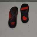 CRUVHEAL 220+ lbs Plantar Fasciitis High Arch Support Insoles Men Women - Orthotic Shoe Inserts - Boot Work Shoe Insole (M, Black) (M(Men 9-10.5/Women 10-11.5))