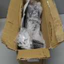 48 Inches Garage Storage, Garage Organization, Wall Mount Garden Tool Organizer, 440lbs Adjustable Heavy Duty Metal Hanging Hooks, Yard Rack Hanger System Shovel Rake Broom Ladder Holder, Men Gift (48" Alloy Steel, Black)