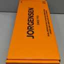 JORGENSEN Laser Level with Tripod, 100 FT Dual Modules Self Leveling Cross Line Laser Leveler Tool with 360 Magnetic Base, Green Laser Level for Picture Hanging, Tile, Home Renovation, Indoor Project