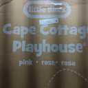 Little Tikes Cape Cottage Pretend Princess Playhousefor Kids, Indoor Outdoor, with Working Doors and Windows, for Toddlers Ages 2+ Years,Pink,Large