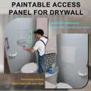 24”x 36” Metal Wall Access Panel for Drywall, Heavy-Duty Aluminum Alloy Access Door, Paintable Wall Access Hatch with Lock & Handle, Ideal for Plumbing, Attic, Basement and Commercial Inspection