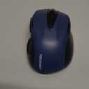 TECKNET Wireless Mouse, 2.4G Ergonomic Optical Mouse, Computer Mouse for Laptop, PC, Computer, Chromebook, Notebook, 6 Buttons, 24 Months Battery Life, 2600 DPI, 5 Adjustment Levels - Blue