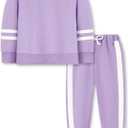 Toddler Girl Clothes Fall Outfits Girls 2 Pcs Sweatsuit Set 18M-6T