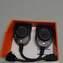 Outdoor Timer Outlet Waterproof, Dusk to Dawn Light Sensor Timer, 2 Grounded Electrical Outlets for Christmas Lights, 15A/1875W, ETL Listed (2 Packs)