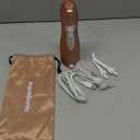 AquaSonic Water Flosser - Cordless Rechargeable Water Flossers for Teeth Cleaning - Waterproof Aqua Flosser, Portable Oral Irrigator for Dental Cleaning with 5 Jet Tips  Braces Home Travel (Rose Gold)