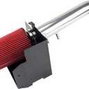 Cold Air Intake Kit with Filter Heat Shield for Wrangler2012-2017, WranglerJK2018-2018 (Red)