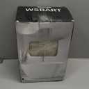 Bathroom Trash Can with Lid 4 Gallon Trash Can with Swing Lid Beige Small Garbage Can Bathroom Garbage Can with 300 Counts Trash Bags for Kitchen Bedroom Office