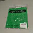 Dwnval Womens Sexy Square Neck Crop Tops Double Lined Sleeveless Halter Slim Fit Tank Top (Green, M)