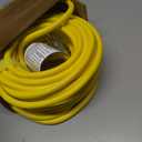 50FT 30 Amp Generator Extension Cord 4 Prong, NEMA L14-30P/L14-30R 10 Gauge STW 125/250V Twist Lock Generator Cord Heavy Duty, Yellow 