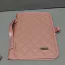 BellaHold Adjustable Bible Cover with 75 Bible Tabs - Bible Cover Case for WomenWaterproof, Washable Quilted Bible CaseReusable Christian Gifts for Women (Pink, M)