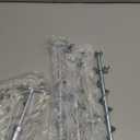 Ground Anchors Screw in  4 Pack Spiral Tent Stakes heavy duty with Drill Socket & T-Handle, 12 Inch Trampoline Anchor with Hook & Ring Design for Tents, Sheds, Canopies, Swing Sets, Gazebo(4)