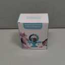 Interactive Cat Food Treats Dispenser Toy for Indoor Cats, 360 Rotating Windmill Suction Cup Toys for Small Pet, Puzzle Original Slow Dog Feeder Snack Distribution & Exercise Wheel Toy (Lake Blue)