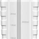 Under Armour Squeeze Water Bottles, 32 oz Water Bottles, Sideline Sports Water Bottle with Quick-Shot Lid, Quick & Easy Hydration, Gym Water Bottles, Squeeze Bottle, 1 32oz Bottle (White)