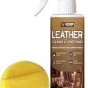 Leather Cleaner and Conditioner with UV Protectants, a Non-Toxic Formula to Help Prevent Cracking or Fading of Car Leather, Couches, Boots, Furniture, Purses and Shoes-200ml/7oz