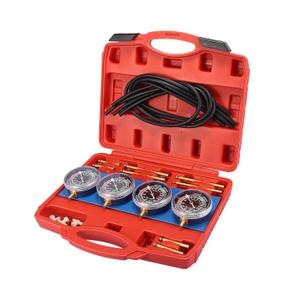 Motoforti Motorcycle Carburetor Synchronizer Tool Fuel Vacuum Calibrate Kit Sync Balancing Carb Gauge Set for Honda for Yamaha for Kawasaki for BMW