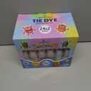 24 Colors Tie Dye Kit, Tie Dye Set for Kids, Pre-Filled Bottles, Non Toxic Permanent Fabric Dye Art Set, Easy DIY Fabric Art - Create Fun (24 Colors)