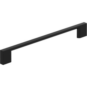 Amerock 10BX37134MB | Matte Black Cabinet Pull | 7-9/16 inch (192mm) Center-to-Center | 10 Pack | Cityscape | Furniture Hardware